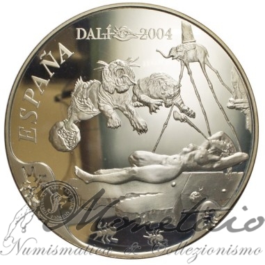 Spain 50 Euro 2004 "Centeraio Nacimiento" Dalì