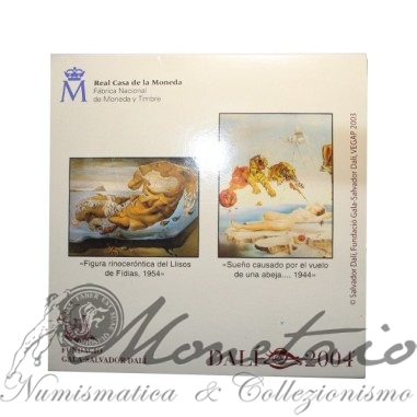 Spain 50 Euro 2004 "Centeraio Nacimiento" Dalì