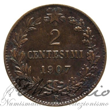 2 Centesimi 1907 "Valore"