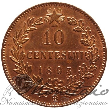 10 Centesimi 1893