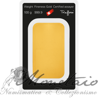 GoldBar 100g Argor-Heraeus