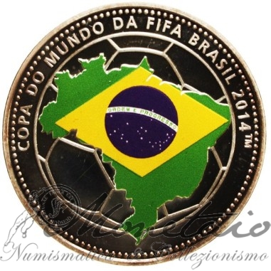 Medaglia FIFA Brasile World Cup 2014