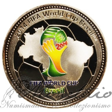 Medaglia FIFA Brasile World Cup 2014