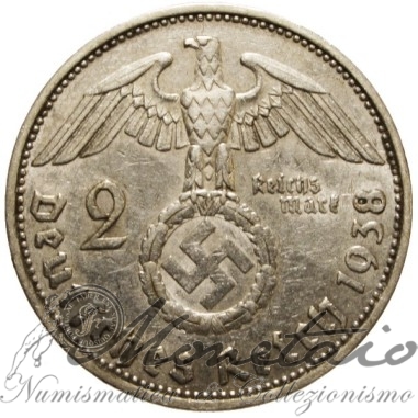 2 Reichsmark 1938 A