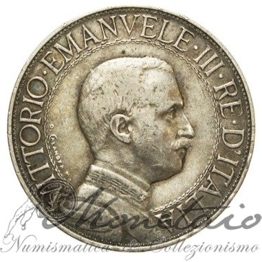 2 Lire 1911 "Quadriga Veloce"