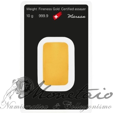 GoldBar 10g Argor-Heraeus
