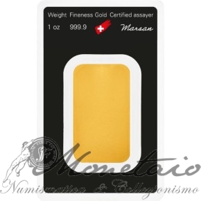 GoldBar 31,1g (Ounce) Argor-Heraeus 2