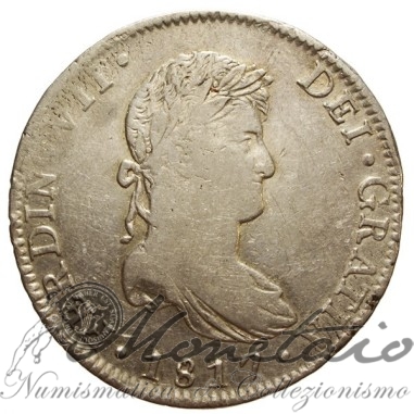 8 Reales 1817 - Ferdinando VII
