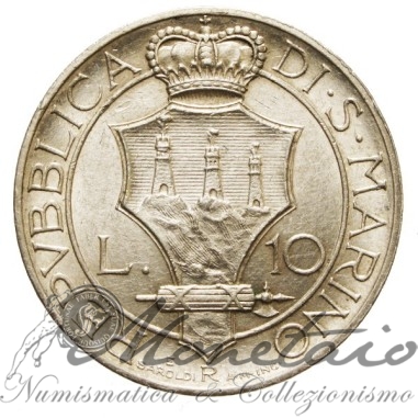 10 Lire 1937
