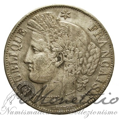 5 Francs 1850 A "Ceres"