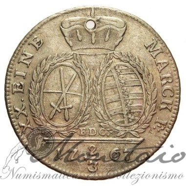 2/3 Thaler 1767 - Friedrich August III - Saxony