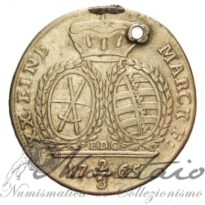 2/3 Thaler 1765 - Friedrich August III - Saxony