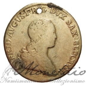 2/3 Thaler 1765 - Friedrich August III - Saxony 2