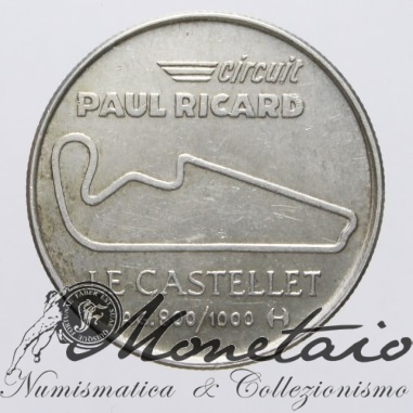 Gettone 20° anniv. Circuito Paul Richard "Le Castellet"