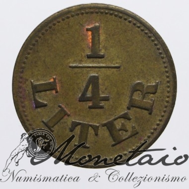 Gettone Alimentare 1/4 Litro di Latte