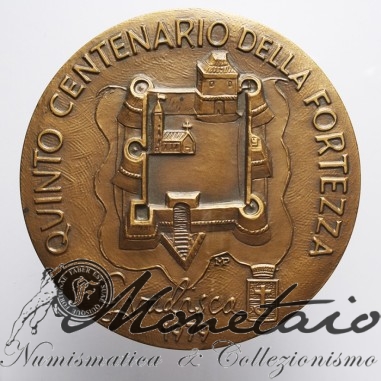 Medaglia 5° cent. della Fortezza Gradisca