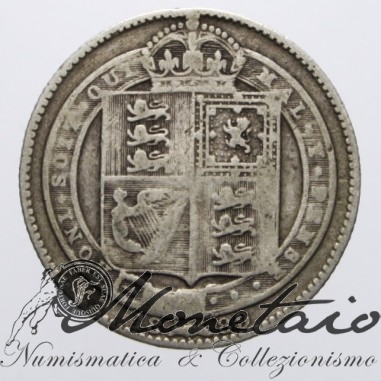 1 Scellino 1889 Vittoria