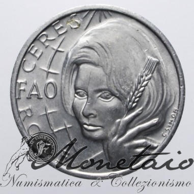 Medaglia "20 Anni FAO in Italia" 1951-1971