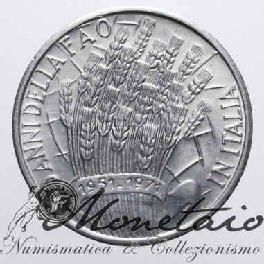 Medaglia "20 Anni FAO in Italia" 1951-1971