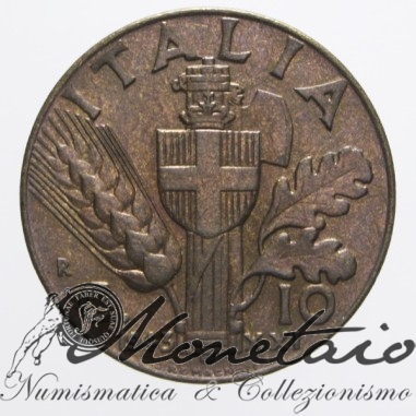10 Centesimi 1943 "Impero" del 2° Tipo