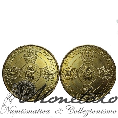 Coppia Medaglie Turistiche Monaco