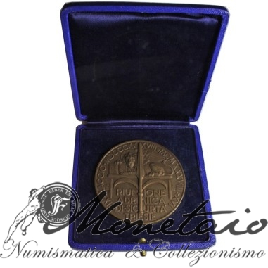 Medaglia 1° Cent. 1938 Riunione Adriatica di Sicurtà RAS