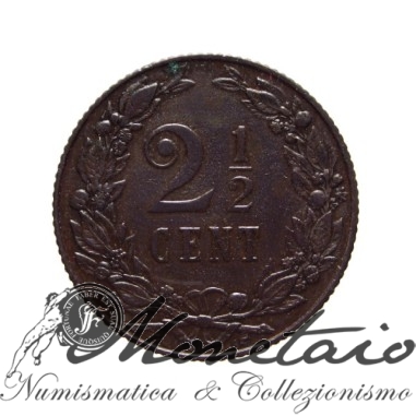 2 1/2 Cents 1906 - Wilhelmina I