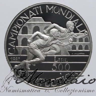 500 Lire 1987 Atletica