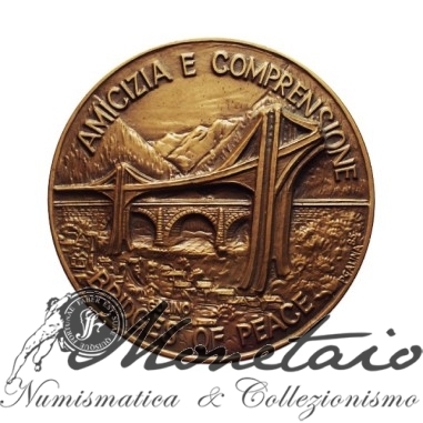 Medaglia "Amicizia e Comprensione - Bridges of Peace"