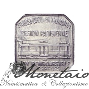 Tokent 25 Centimes 1921 Paris 2