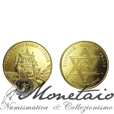 Czech Republic 2 Medals "Infant Jesus" "Synagoga"