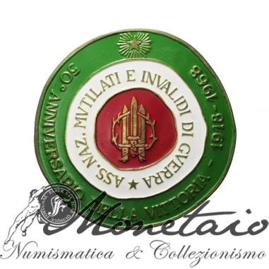 Distintivo 50° anniv. della Vittoria 1918-1968