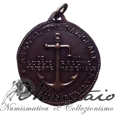 Medaglia 3° Raduno Assoc. Naz. Marinai d'Italia 1958