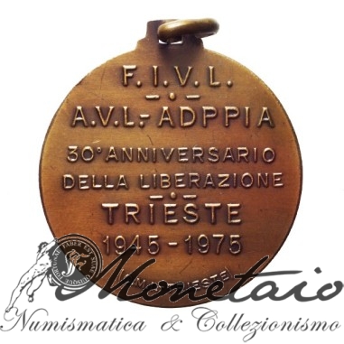 Medaglia 30° anniv. Liberazione 1945-1975