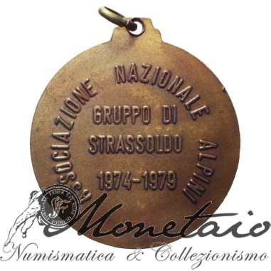 Medaglia 1979 Ass. Naz. Alpini Gruppo di Strassoldo