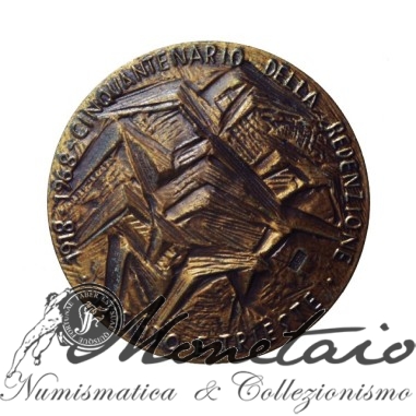 Medaglia 50° ann. Redenzione Trento e Trieste