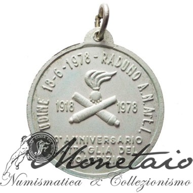 Medaglia 60° ann. Battaglia del Solstizio A.N.A.I.
