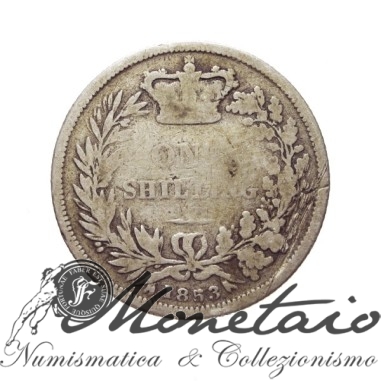 1 Scellino 1853 Vittoria