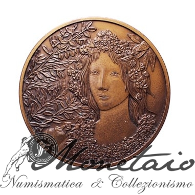 Medaglia Gli Uffizi - 400° della Galleria 1982