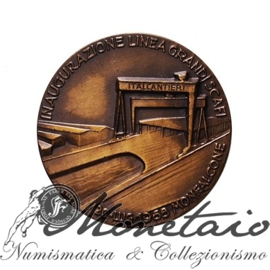 Medaglia Italcantieri 1968 "Linea Grandi Scafi"