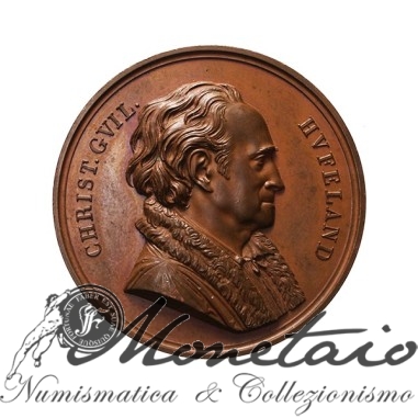 Medaglia "C. G, Hvefeland" 50° anniv. Dottorato 1833