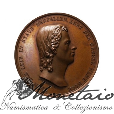 Medaglia "F. von Schiller" 1847