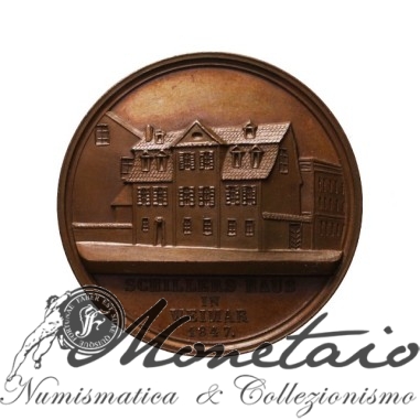 Medaglia "F. von Schiller" 1847