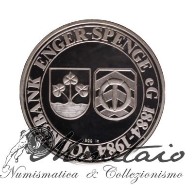 Medaille Enger Pfennig 1984