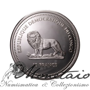 10 Francs 2003 Chameleon Proof 2