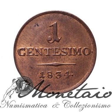 1 Centesimo 1834