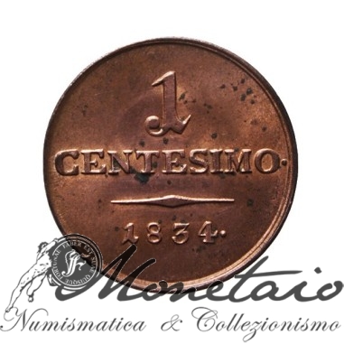 1 Centesimo 1834