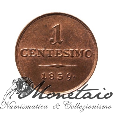 1 Centesimo 1839