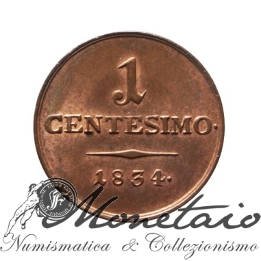 1 Centesimo 1834