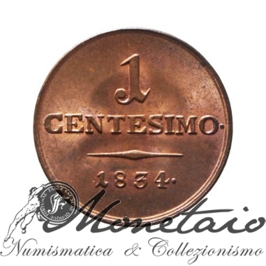 1 Centesimo 1834